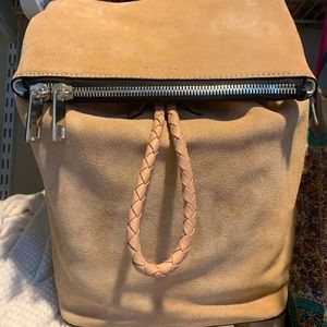 NWT Rag & Bone Loner Suede Backpack Purse